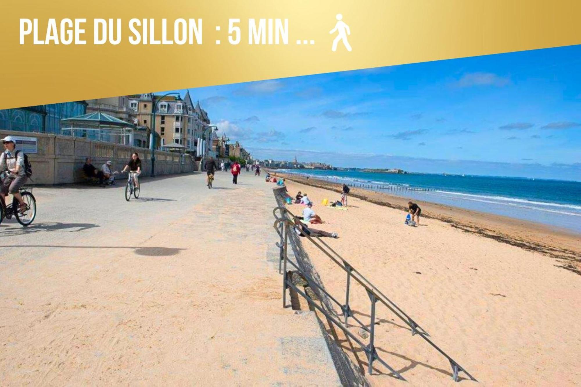Allen - 2Min De La Plage Du Sillon Et Intra 圣马洛 外观 照片